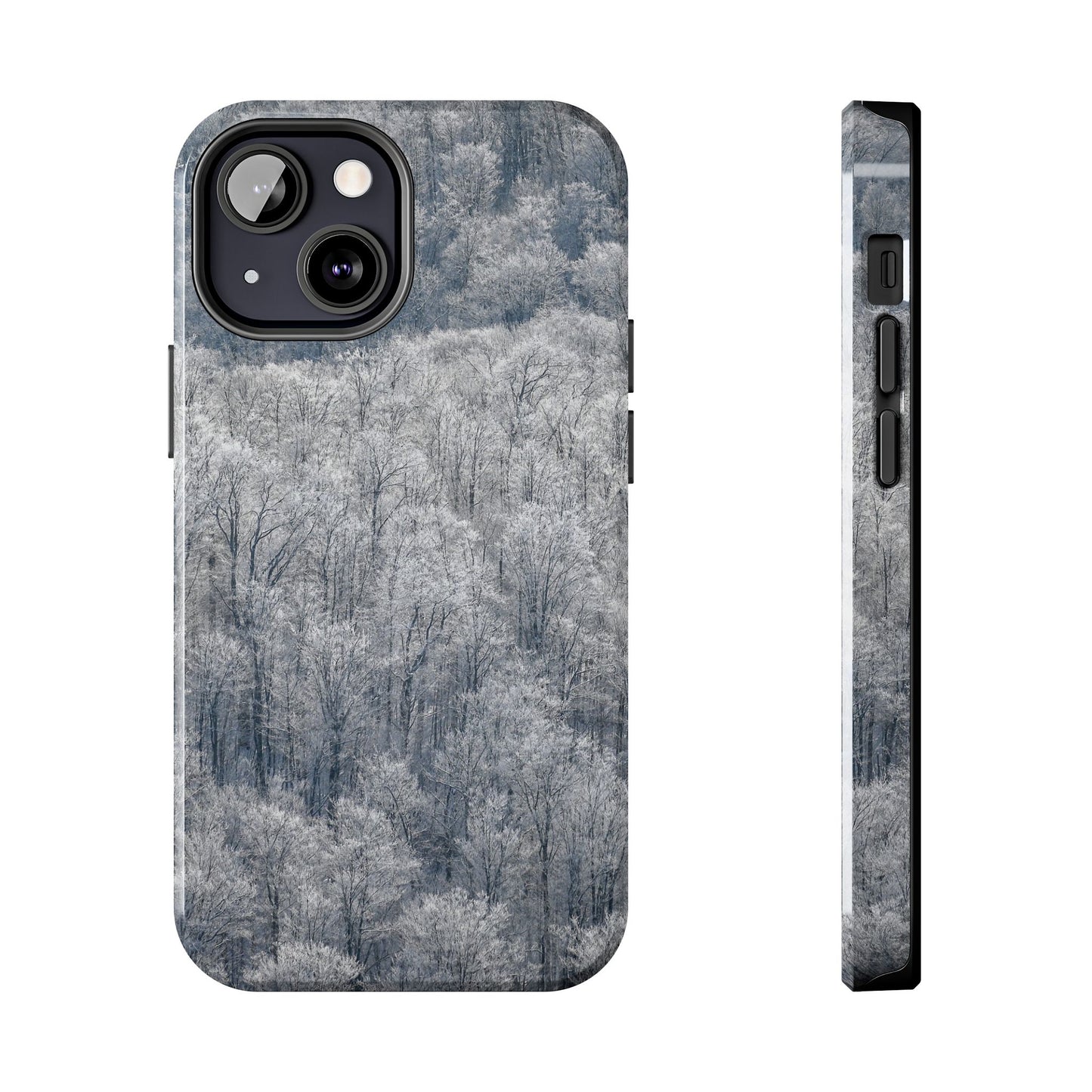 Impact Resistant Phone Case - Frozen trees
