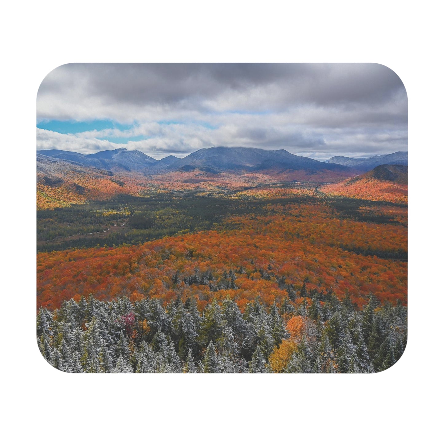 Seasons Collide: Mt. Van Hoevenberg Mouse Pad