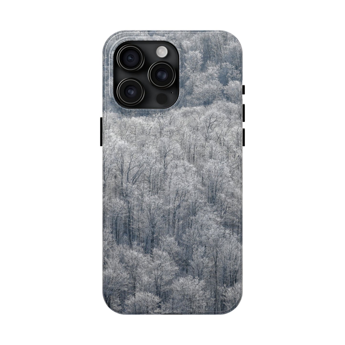 Impact Resistant Phone Case - Frozen trees