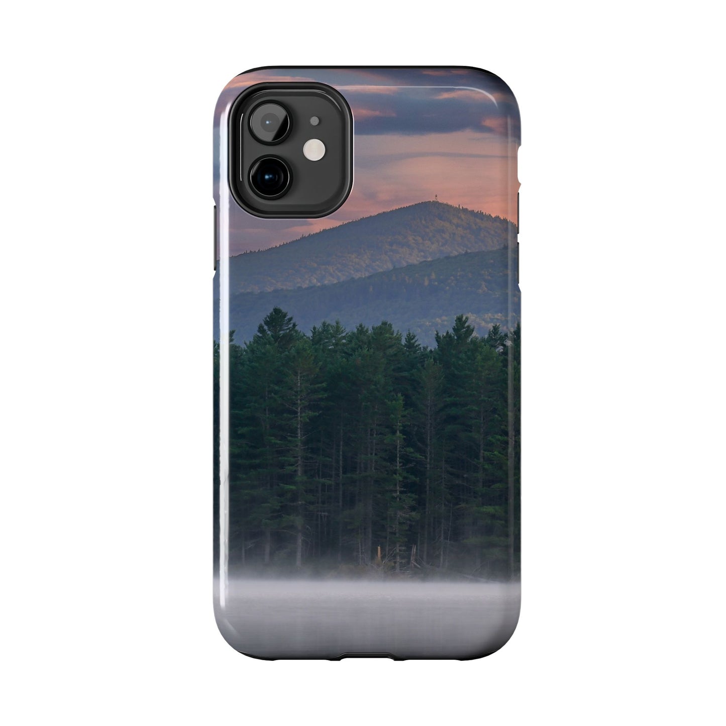 Impact Resistant Phone Case - Loon Lake Mountain