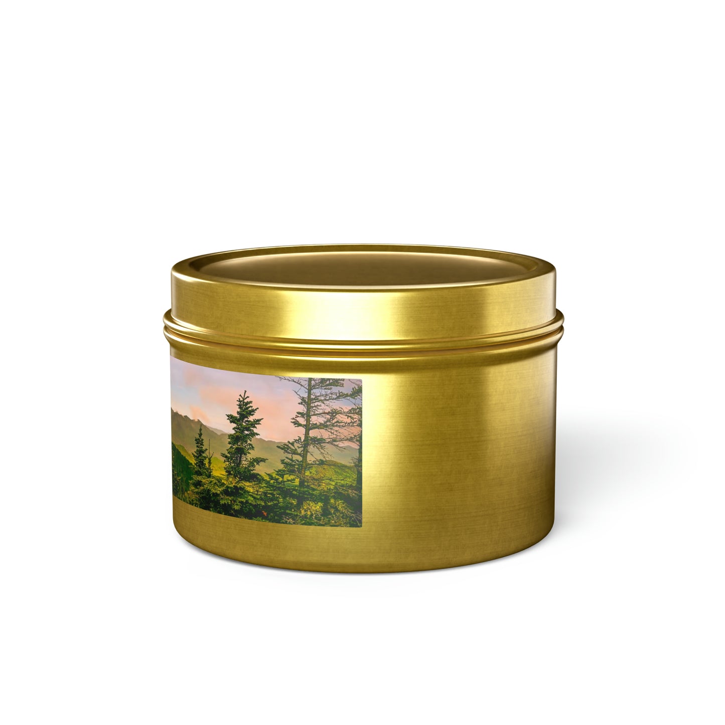 Sunrise over Lost Pond - Tin Candle