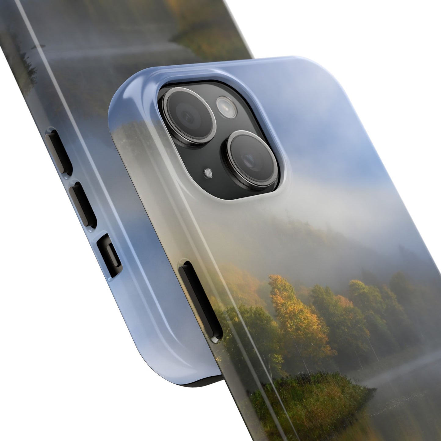 Impact Resistant Phone Case - Ausable River Autumn