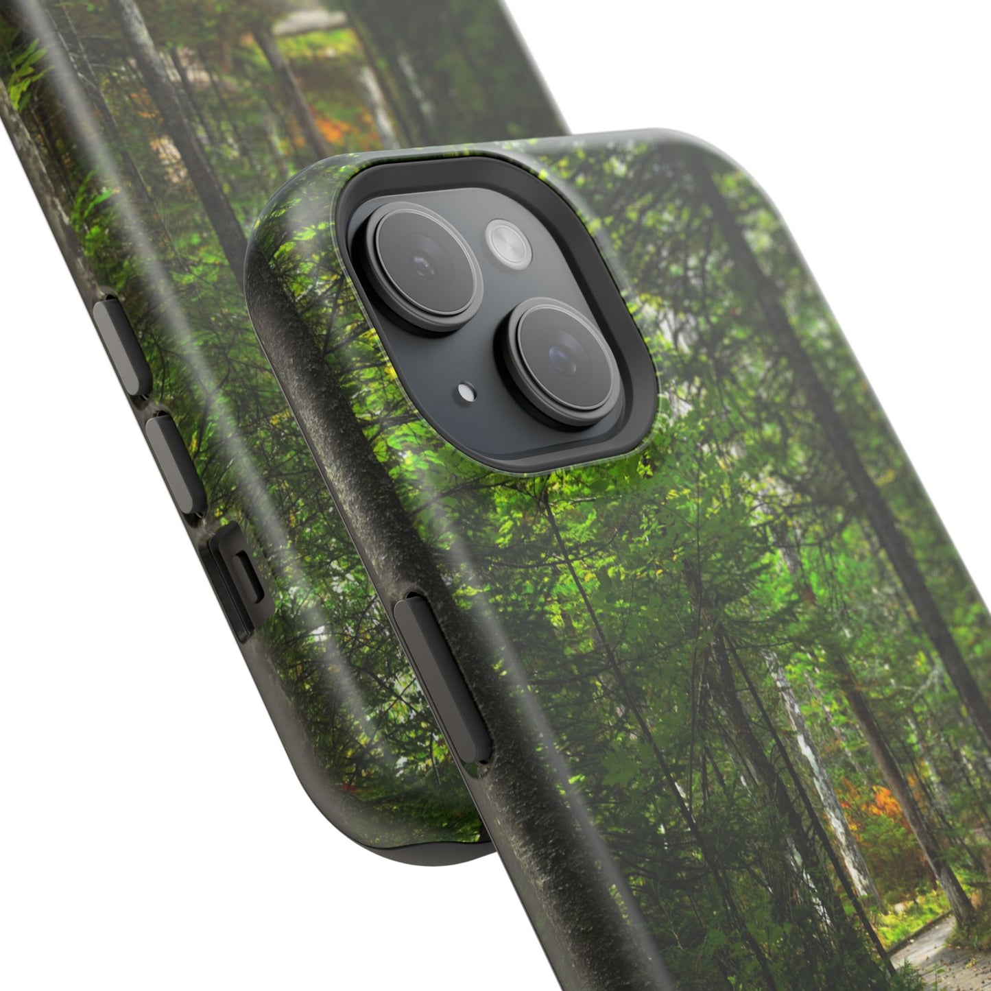 MagSafe Impact Resistant Phone Case - Woodland Boardwalk