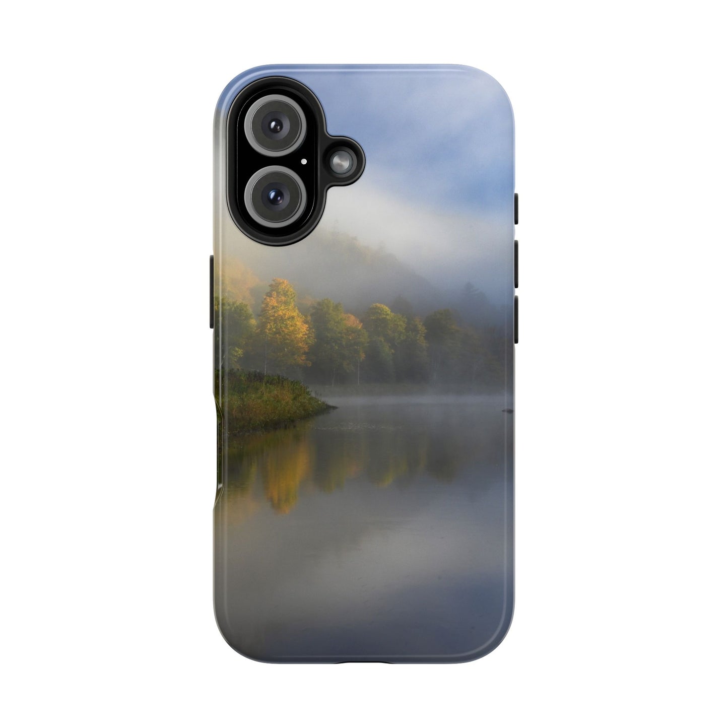Impact Resistant Phone Case - Ausable River Autumn