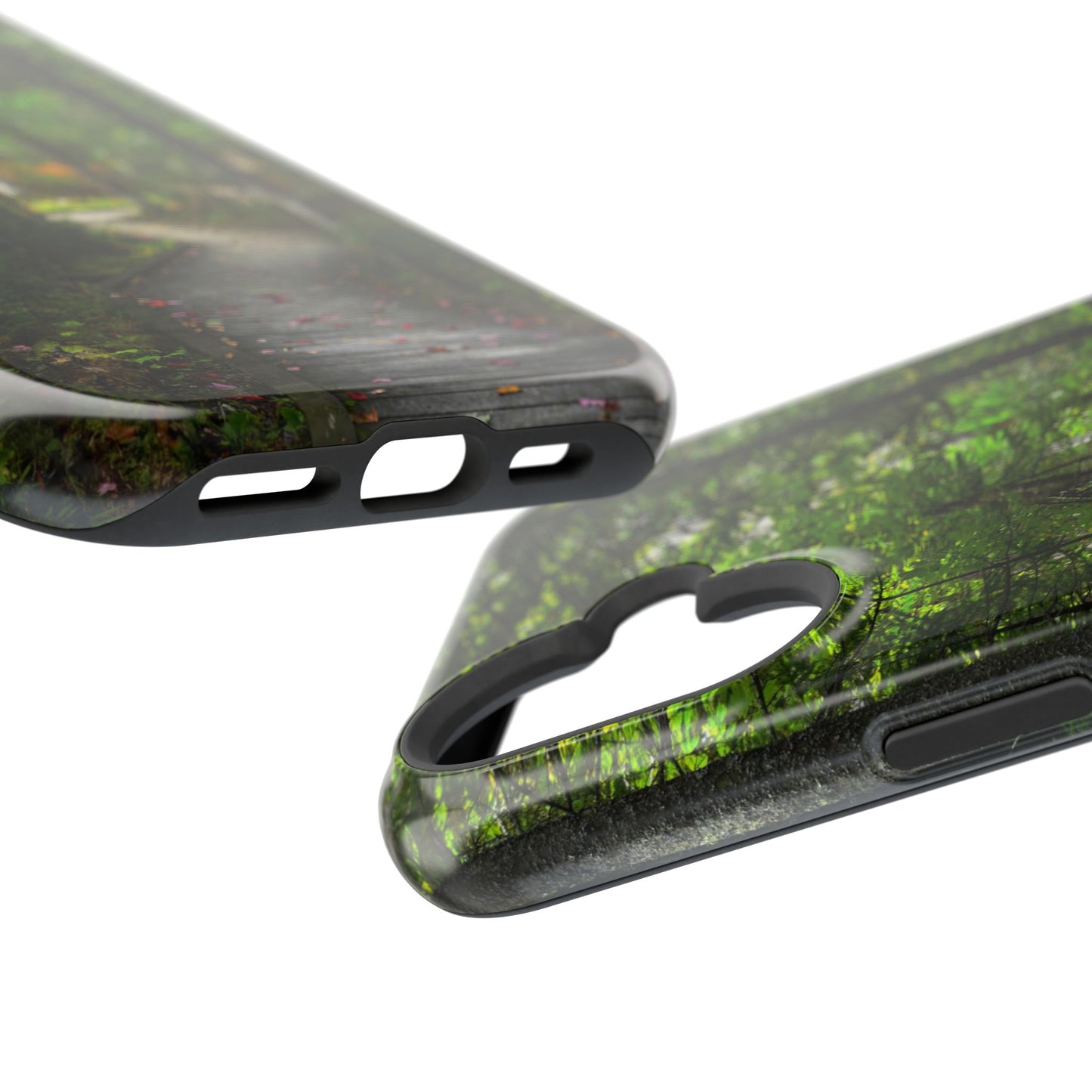 MagSafe Impact Resistant Phone Case - Woodland Boardwalk