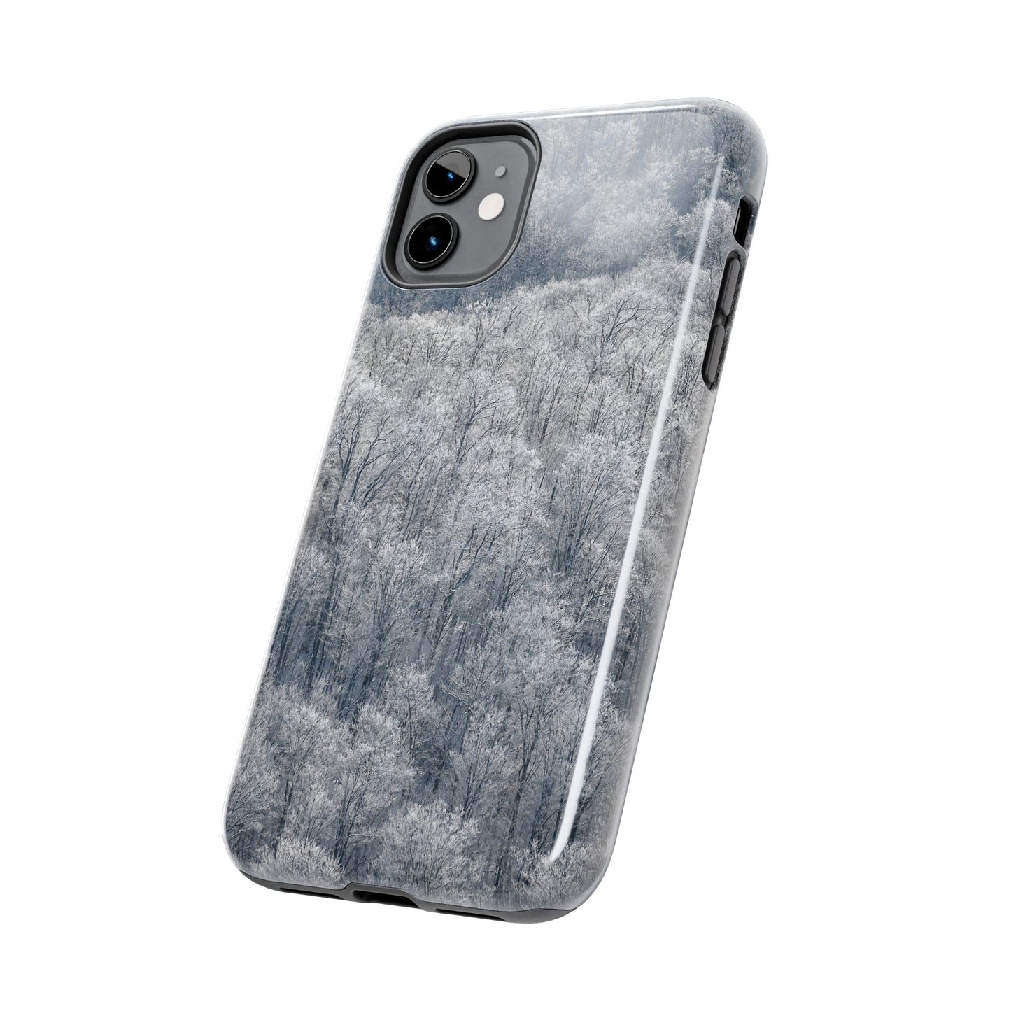 Impact Resistant Phone Case - Frozen trees
