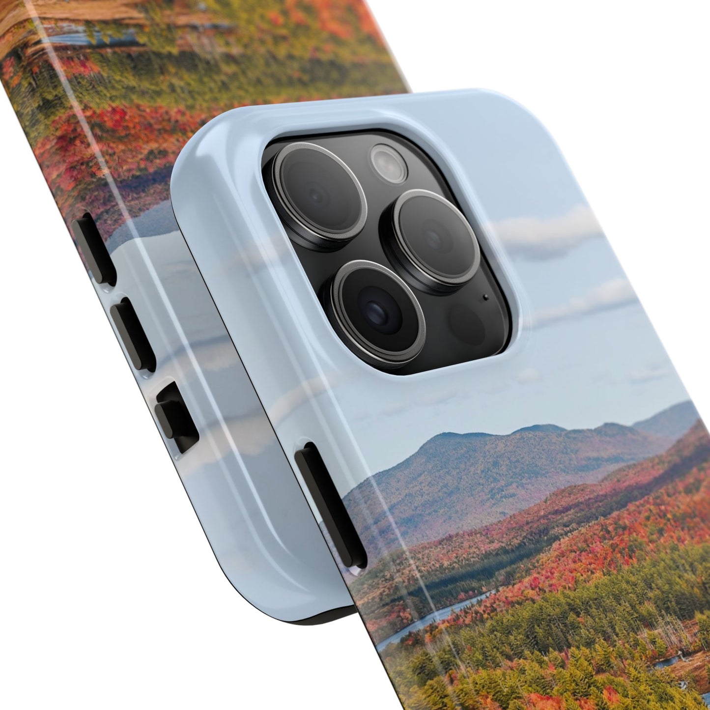 Impact Resistant Phone Case - Autumn Mountains & River