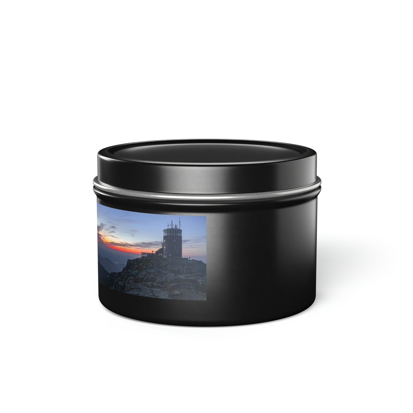 Whiteface Mountain Sunset - Tin Candle