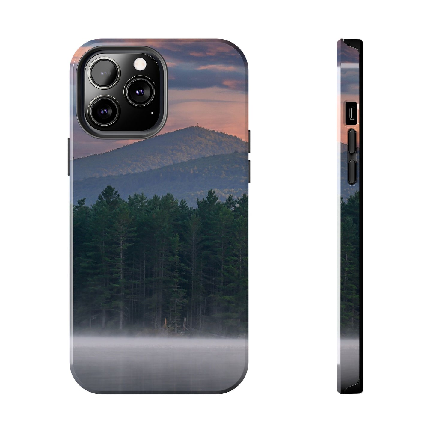 Impact Resistant Phone Case - Loon Lake Mountain