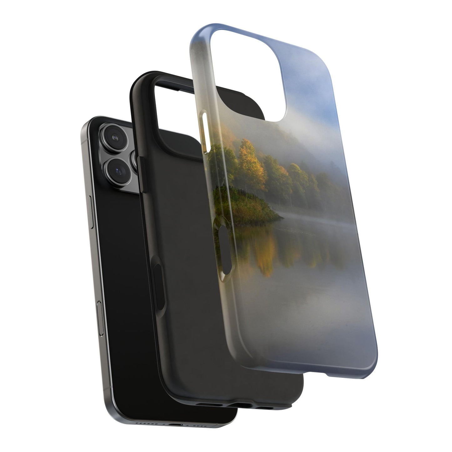 Impact Resistant Phone Case - Ausable River Autumn