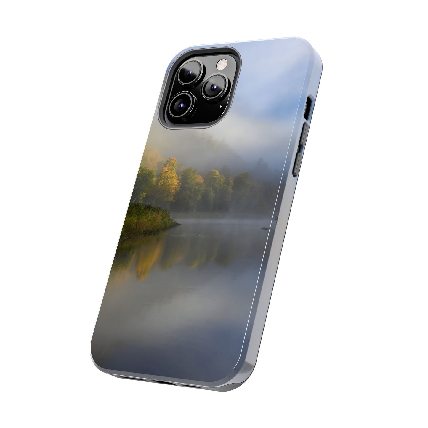 Impact Resistant Phone Case - Ausable River Autumn