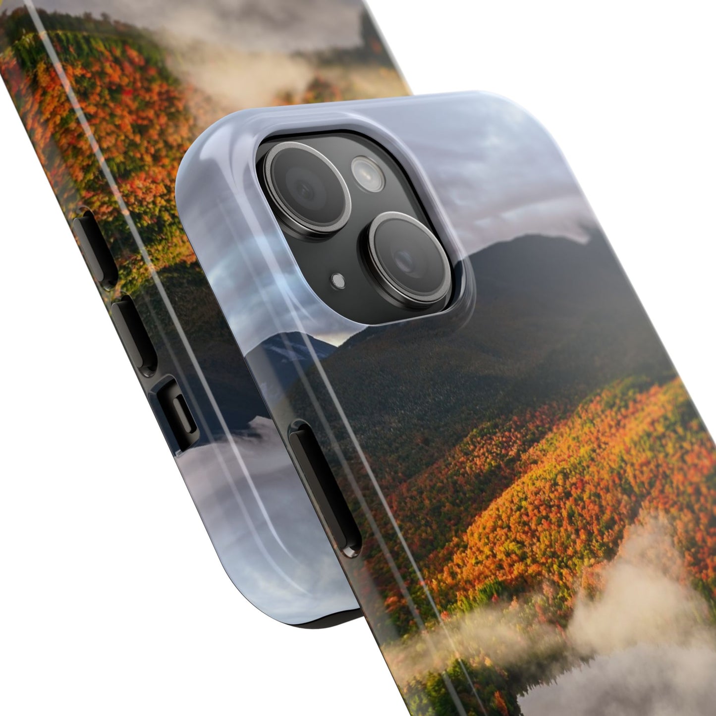 Impact Resistant Phone Case - Heart Lake Autumn