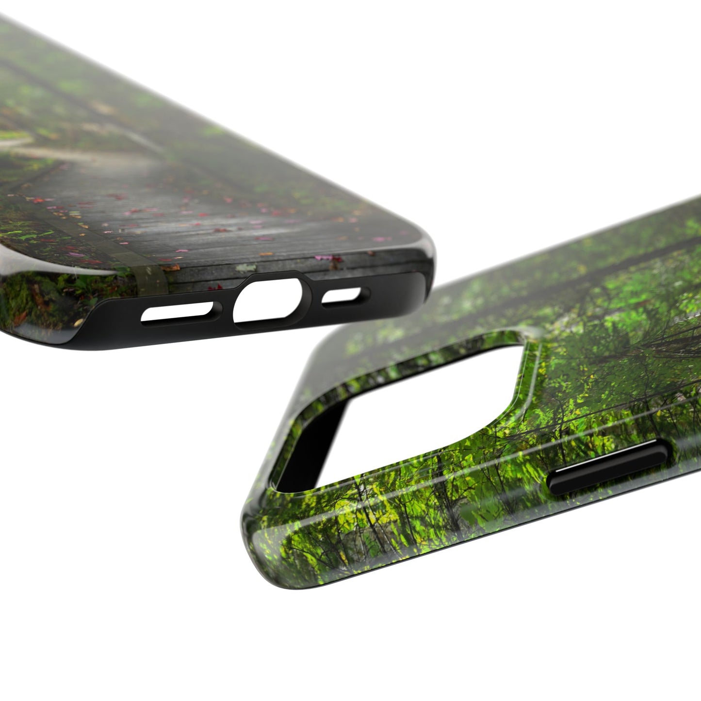 Impact Resistant Phone Case - Woodland Boardwalk
