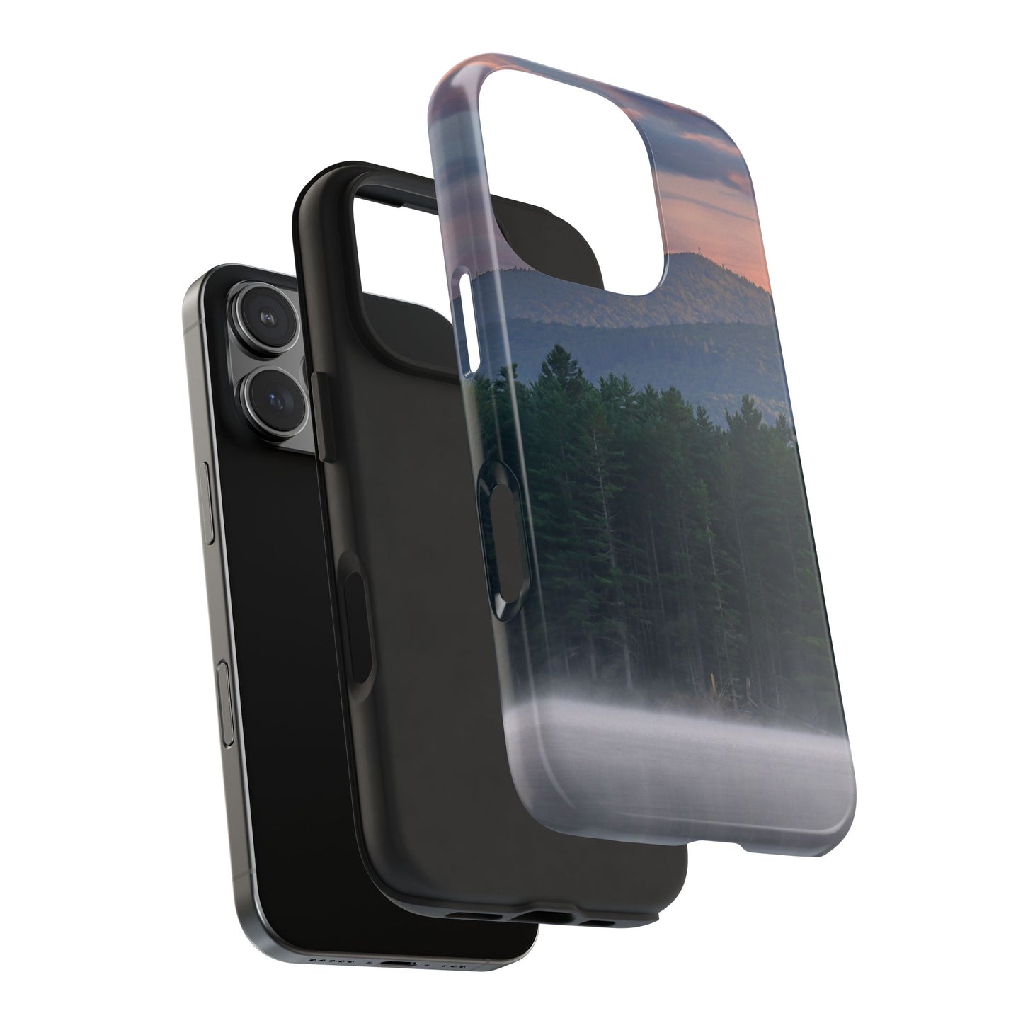 Impact Resistant Phone Case - Loon Lake Mountain