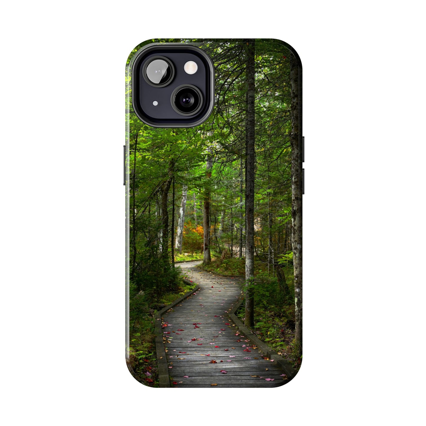 Impact Resistant Phone Case - Woodland Boardwalk
