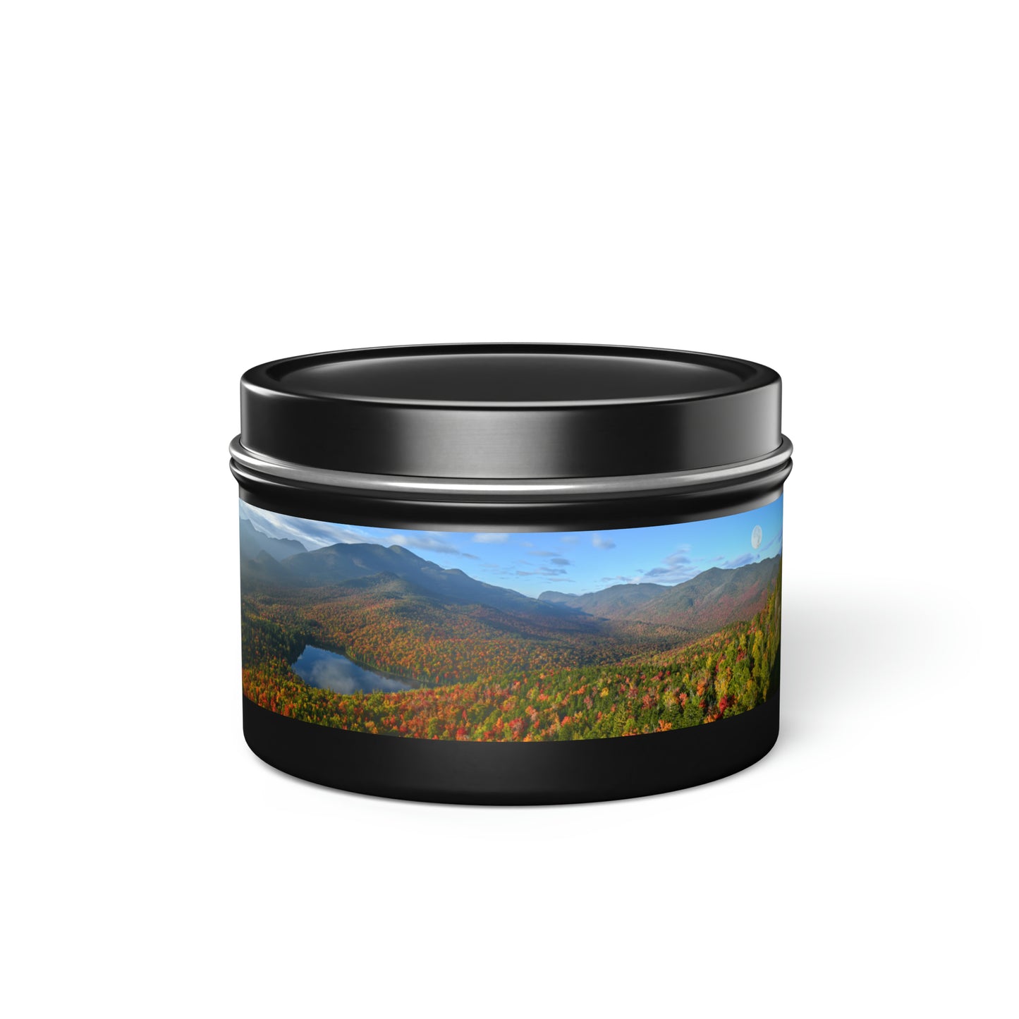 Mt. Jo Harvest Moonset - Tin Candle