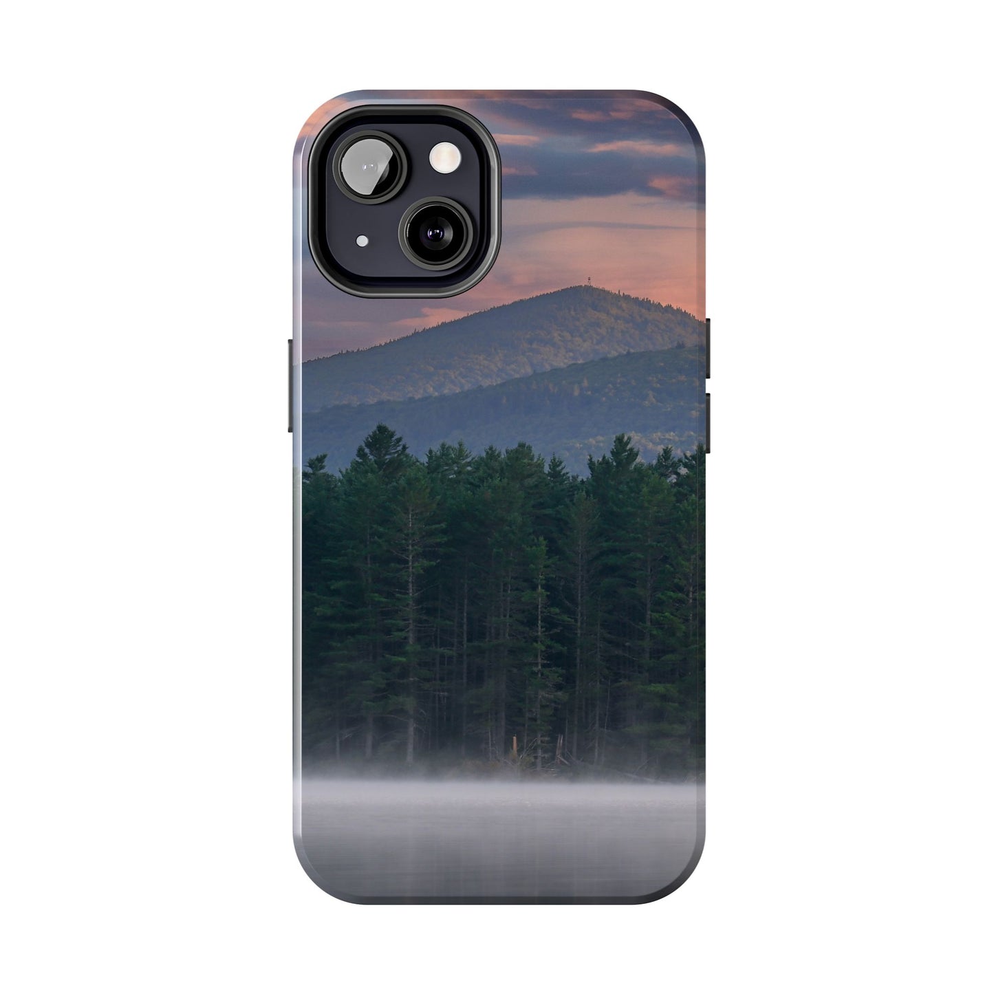 Impact Resistant Phone Case - Loon Lake Mountain