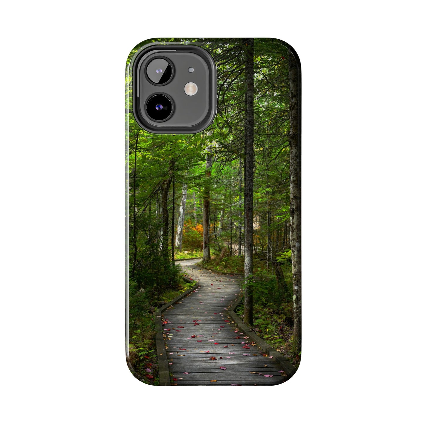 Impact Resistant Phone Case - Woodland Boardwalk