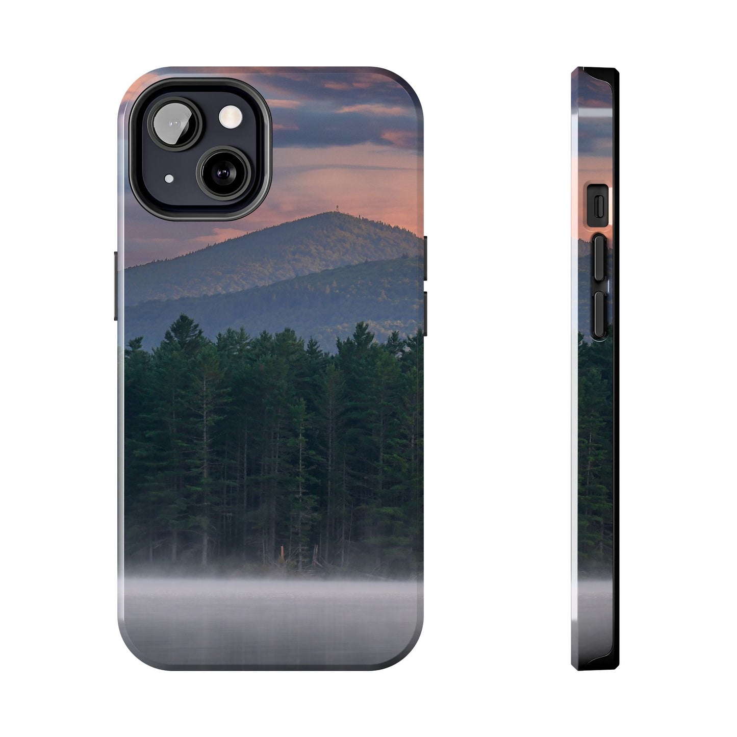Impact Resistant Phone Case - Loon Lake Mountain