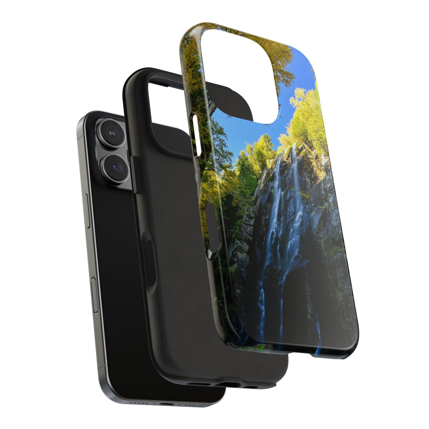 Impact Resistant Phone Case - Rainbow Falls
