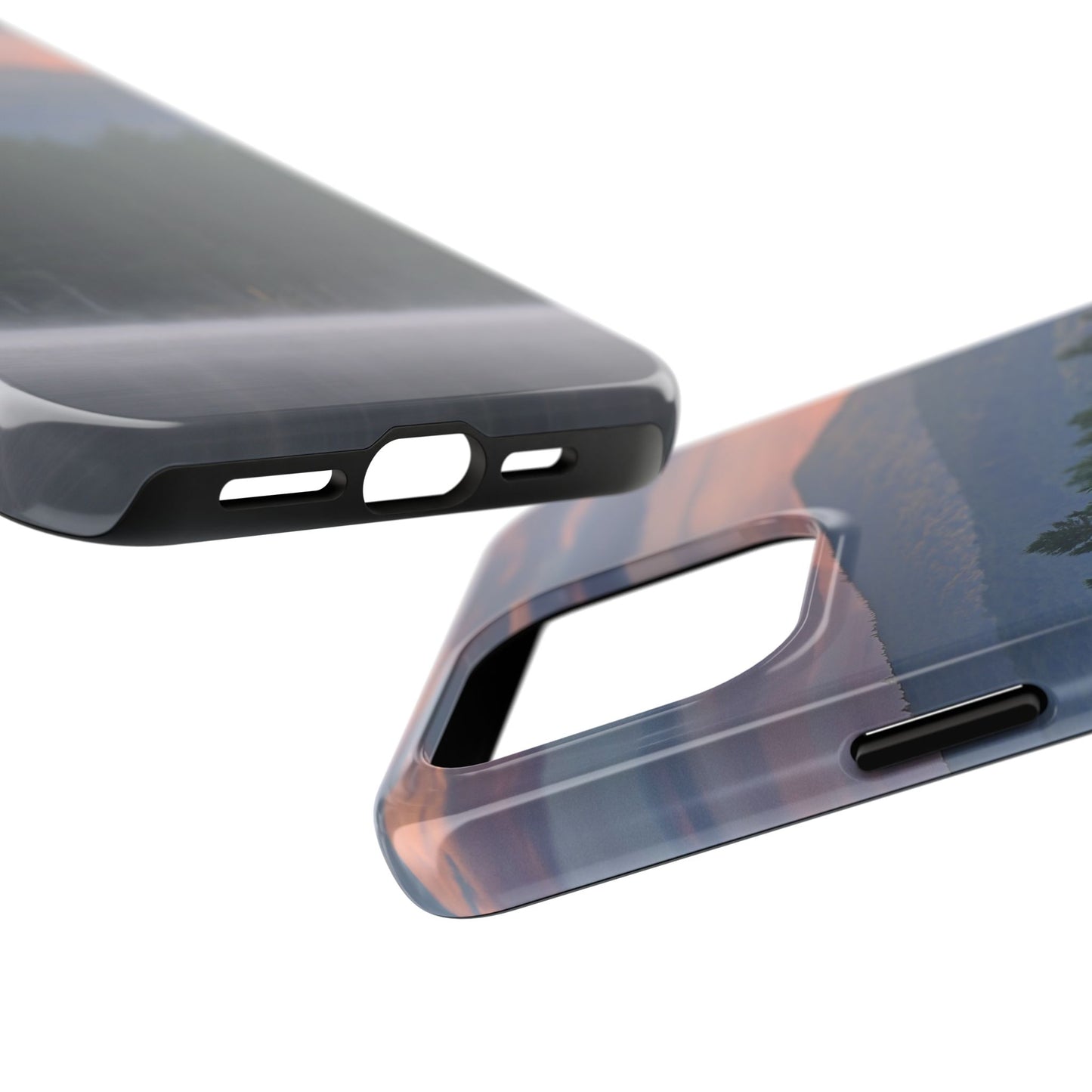 Impact Resistant Phone Case - Loon Lake Mountain
