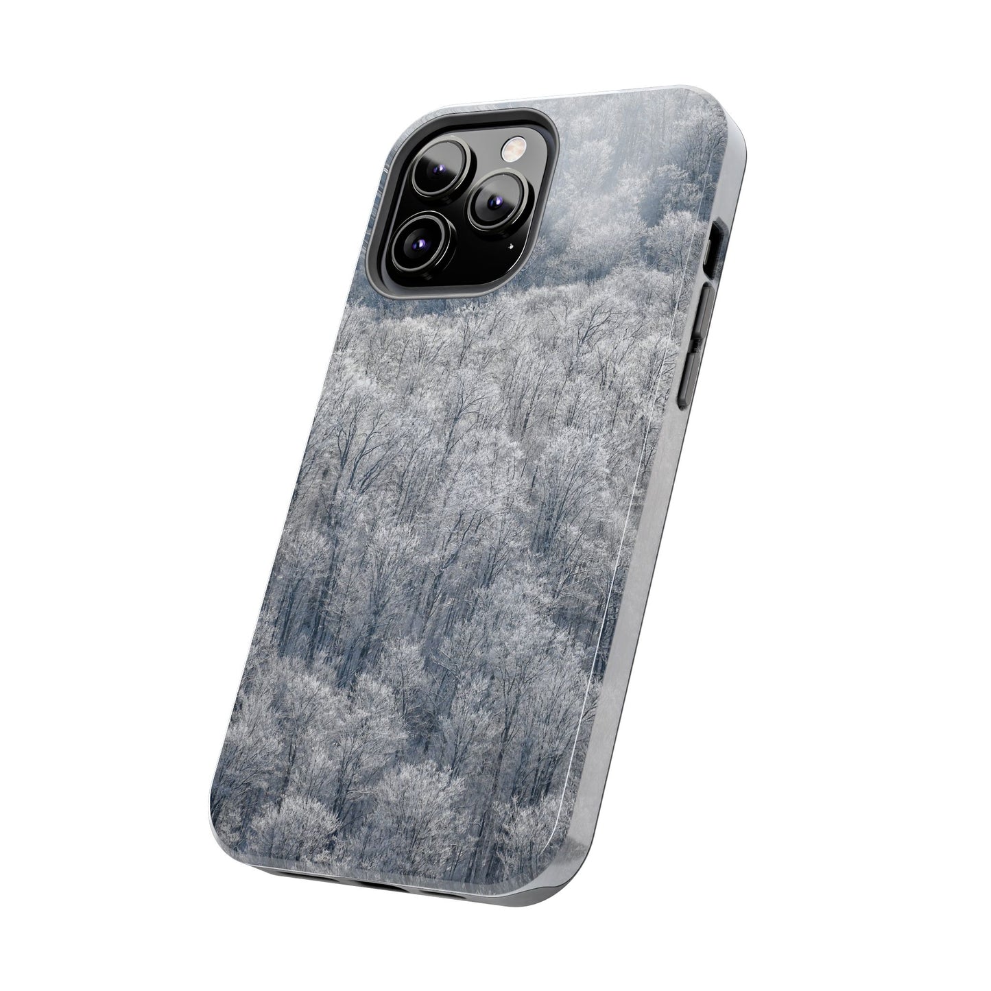 Impact Resistant Phone Case - Frozen trees