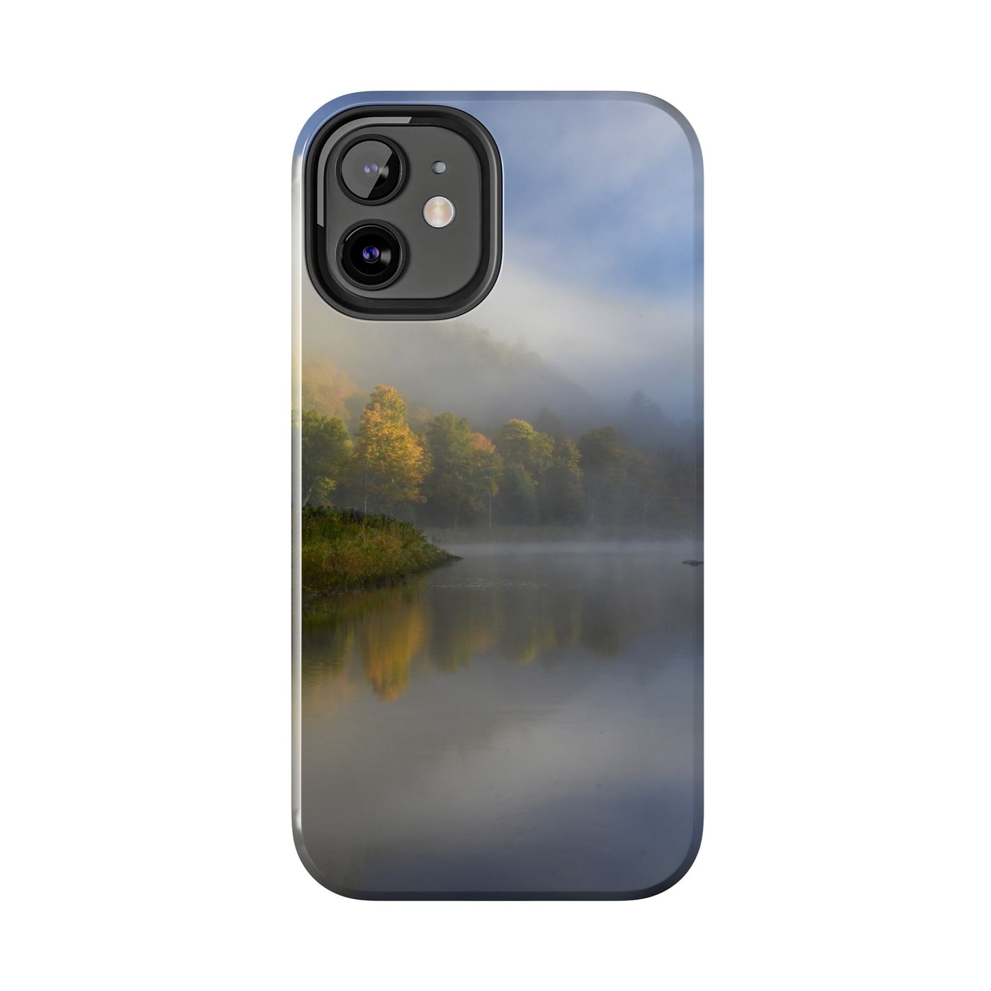 Impact Resistant Phone Case - Ausable River Autumn