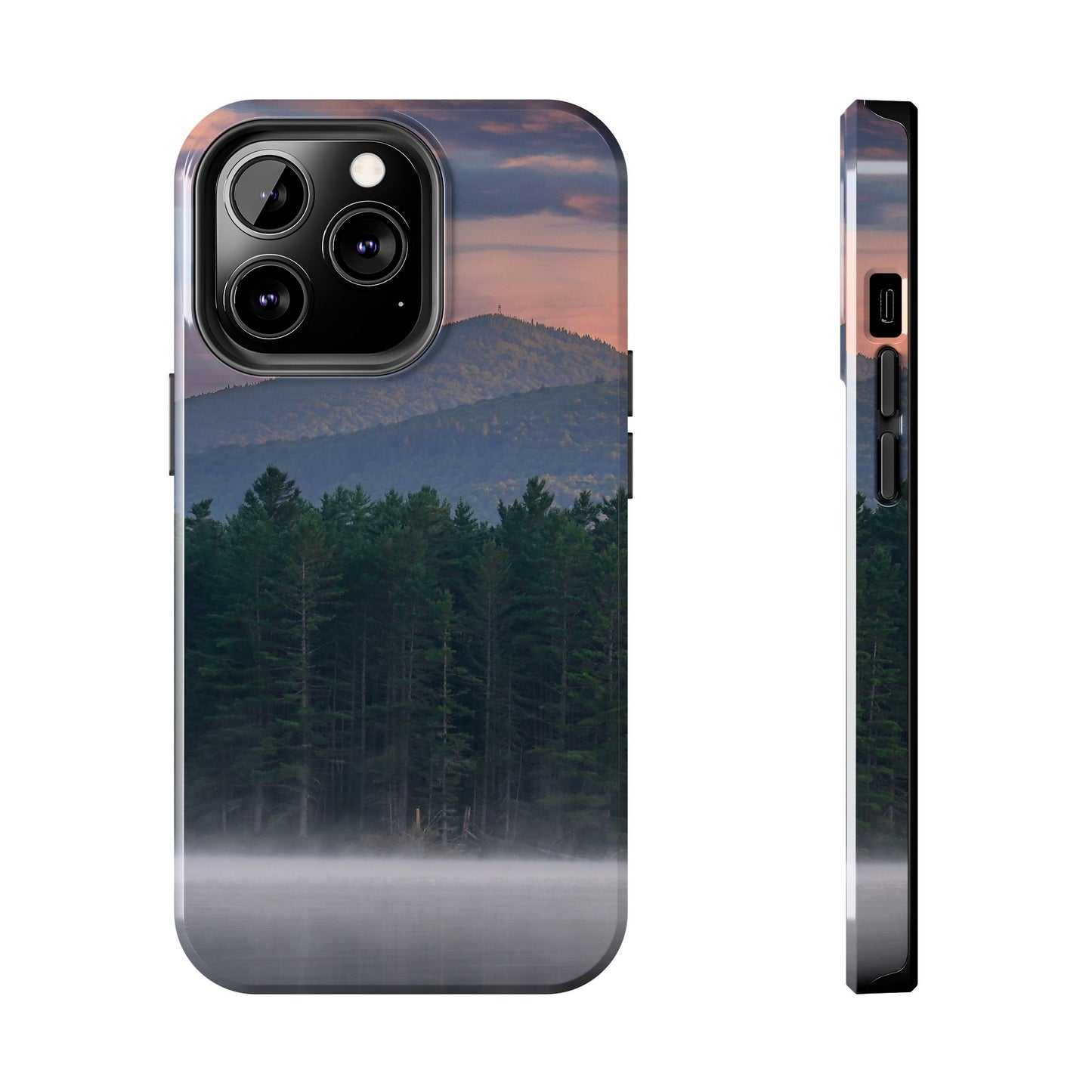Impact Resistant Phone Case - Loon Lake Mountain