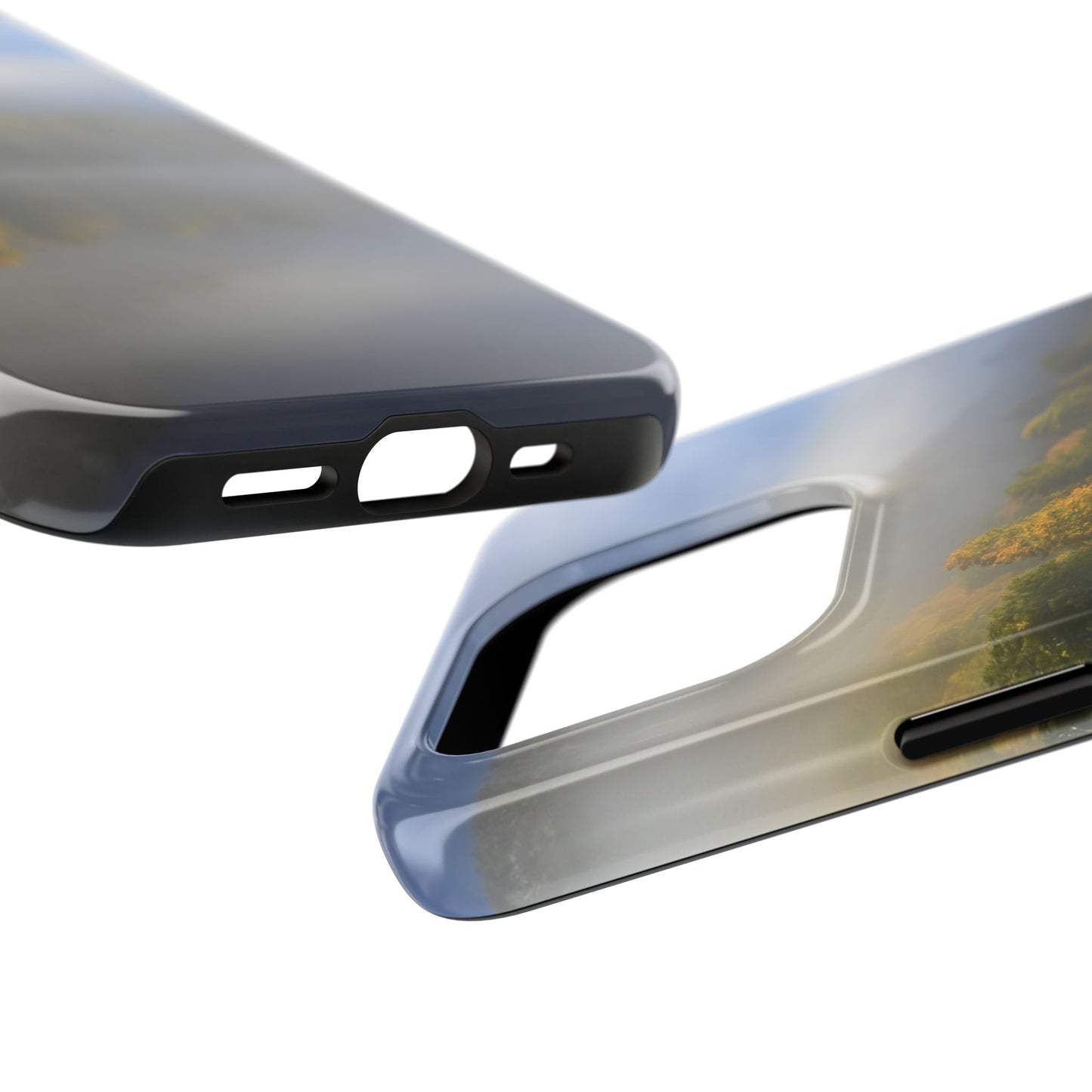 Impact Resistant Phone Case - Ausable River Autumn