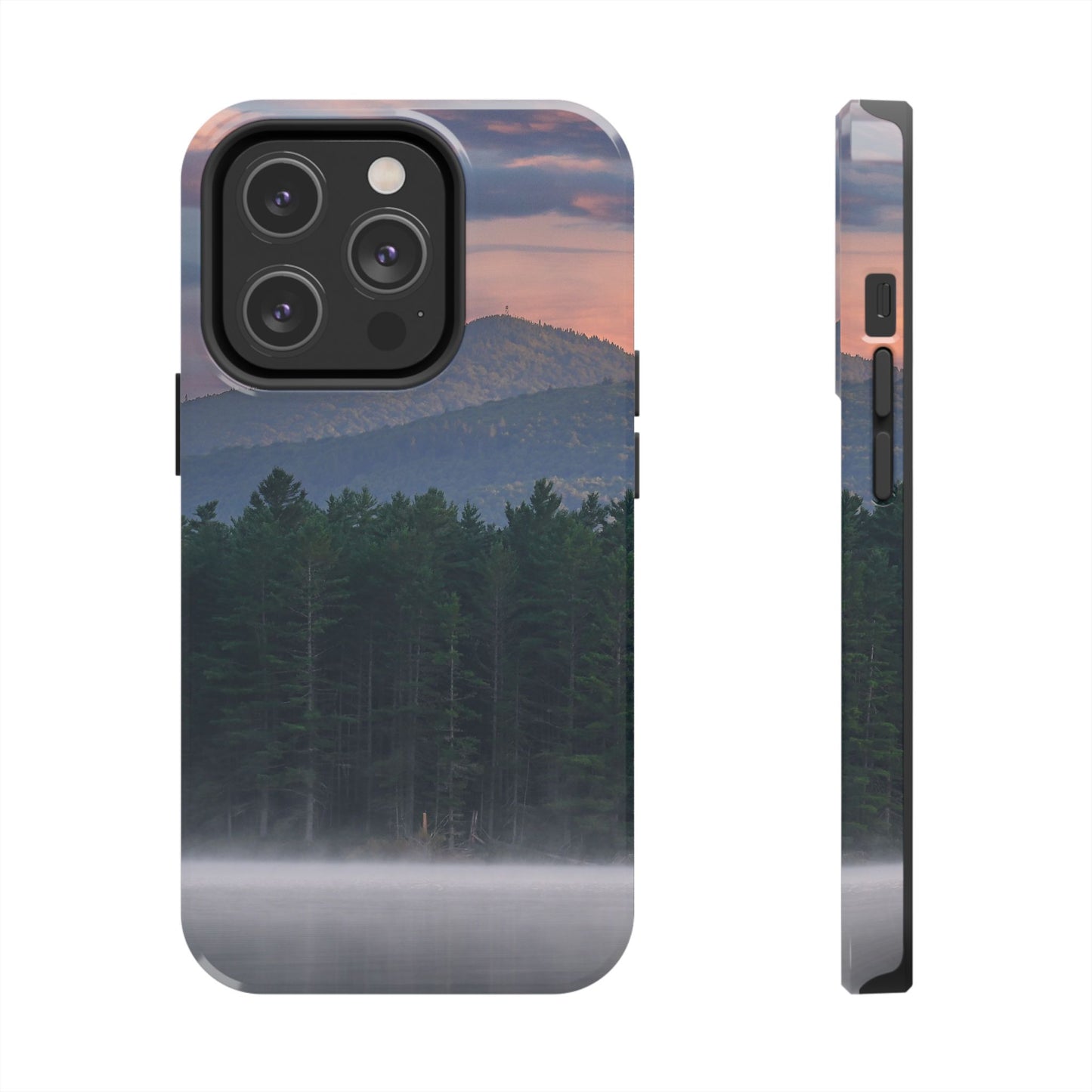 Impact Resistant Phone Case - Loon Lake Mountain
