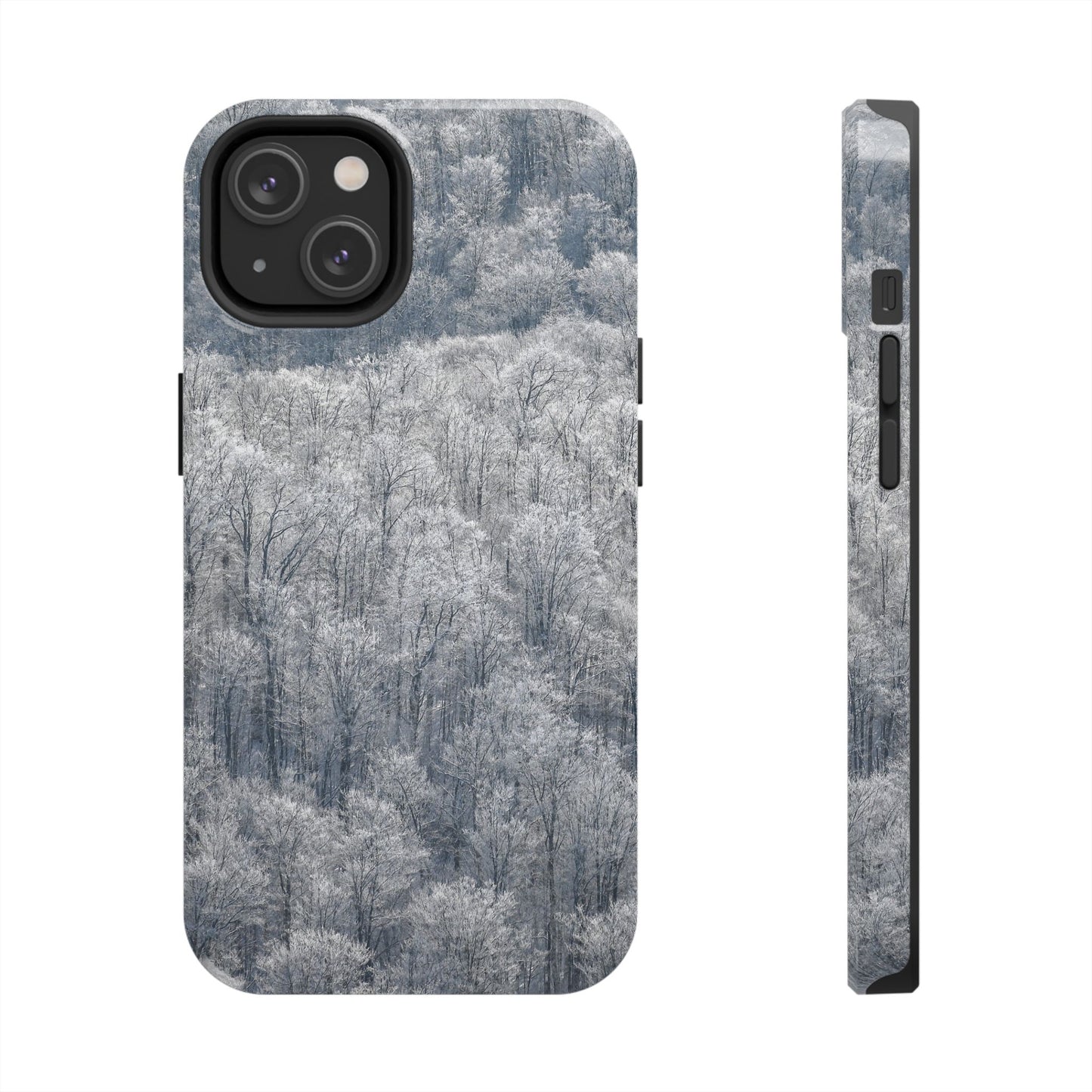 Impact Resistant Phone Case - Frozen trees