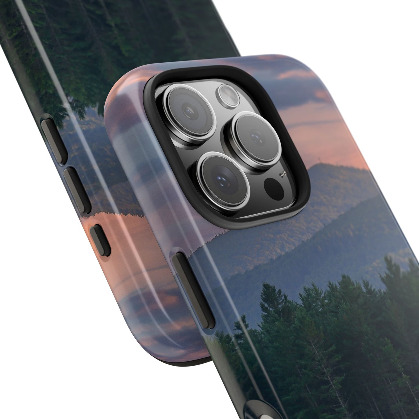 Impact Resistant Phone Case - Loon Lake Mountain