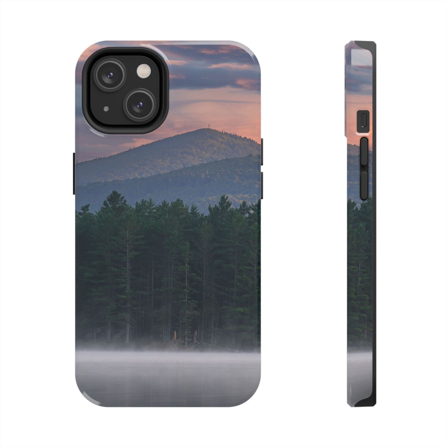 Impact Resistant Phone Case - Loon Lake Mountain