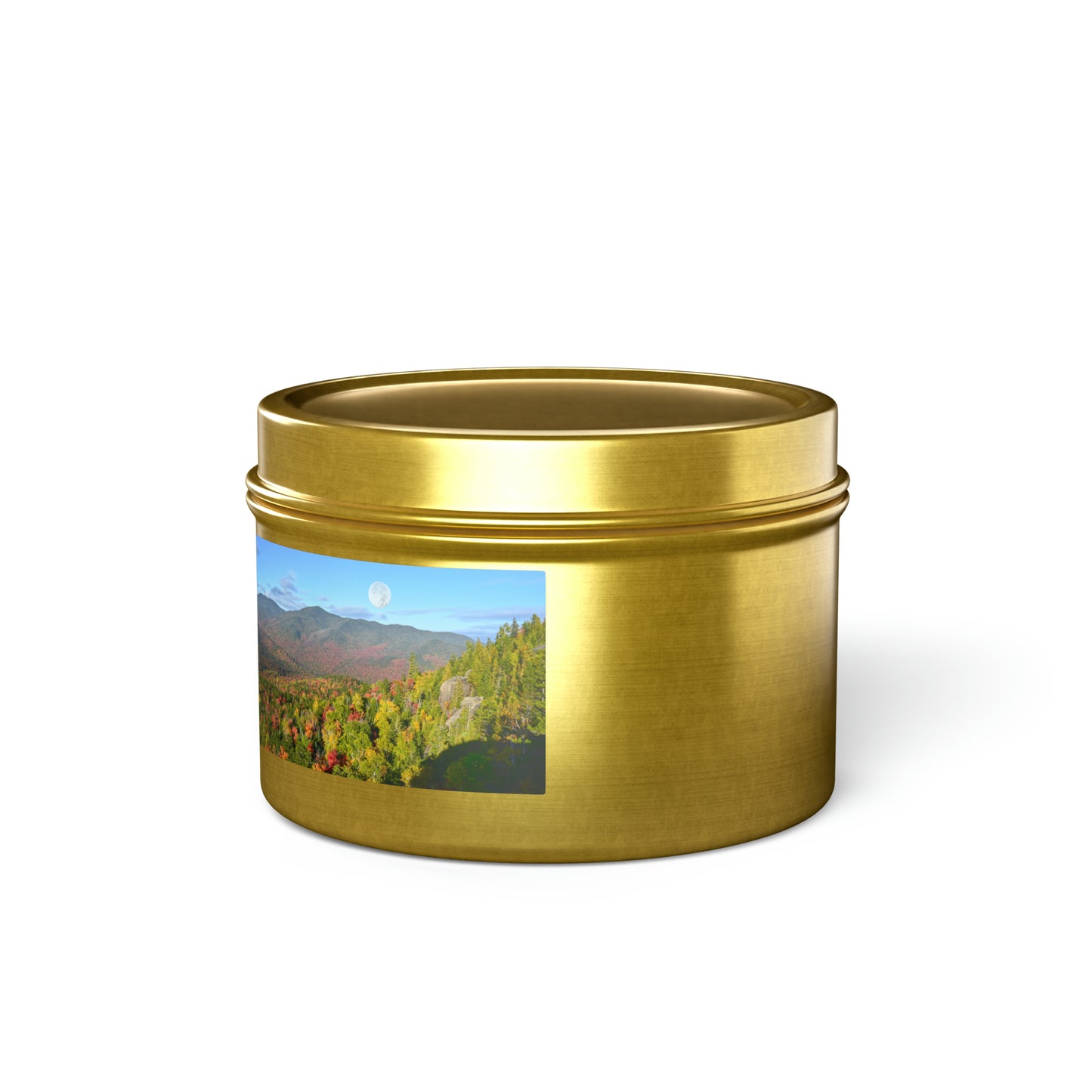 Mt. Jo Harvest Moonset - Tin Candle