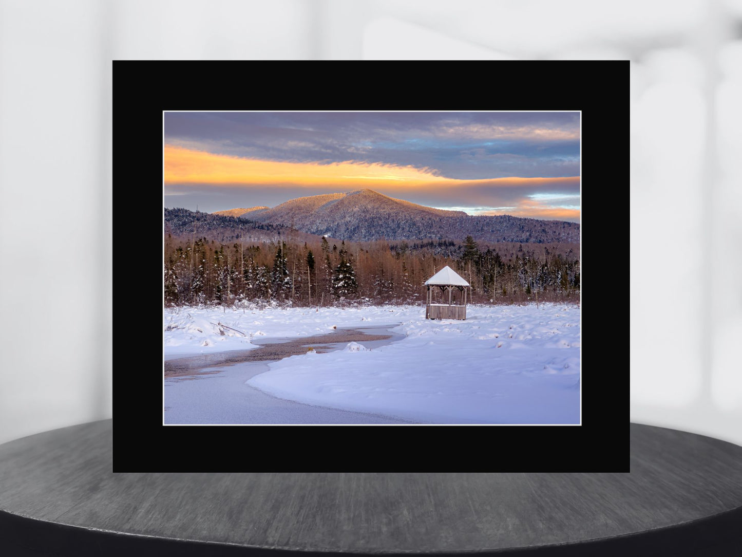 Warm Whispers of Winter Adirondack print
