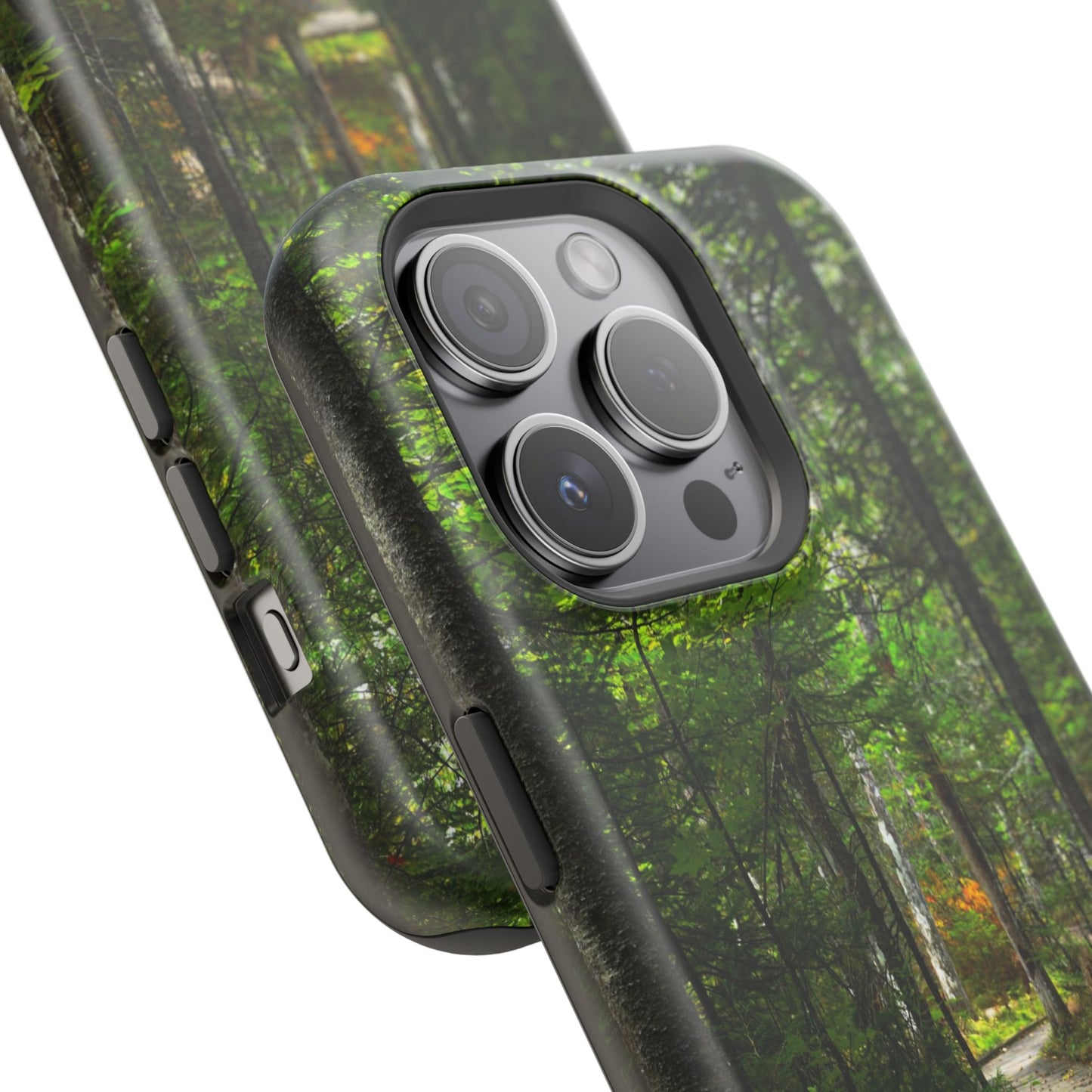 MagSafe Impact Resistant Phone Case - Woodland Boardwalk