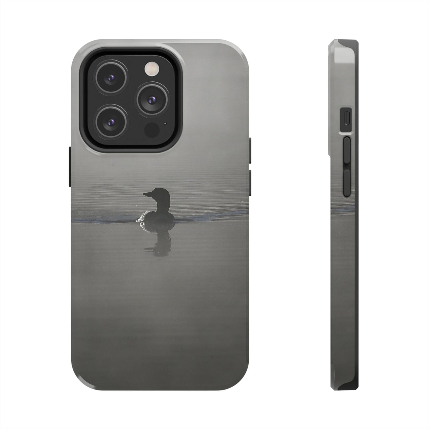Impact Resistant Phone Case - Loon in the Mist