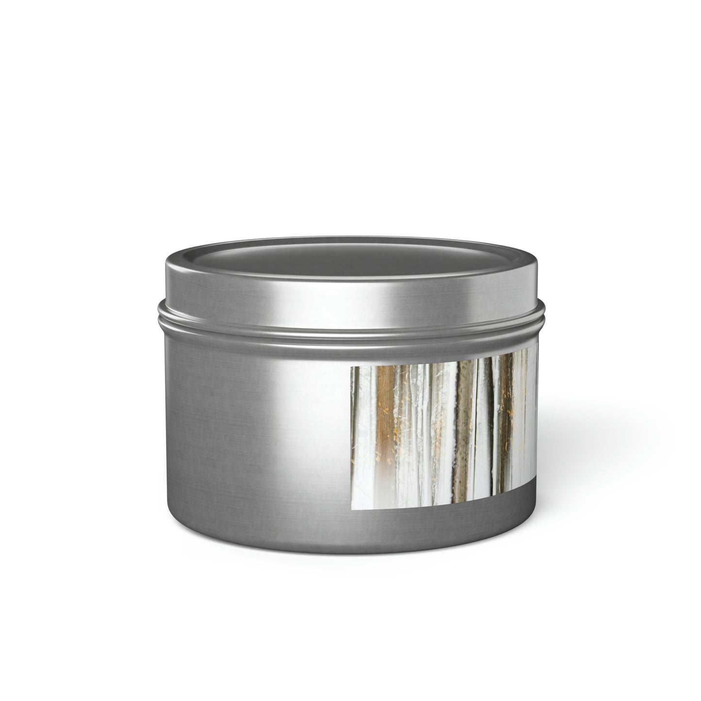 Abstract Winter Woods - Tin Candle
