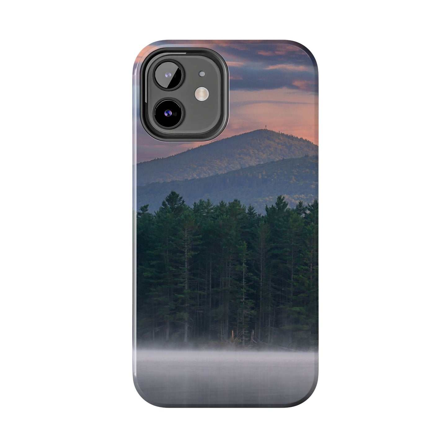 Impact Resistant Phone Case - Loon Lake Mountain