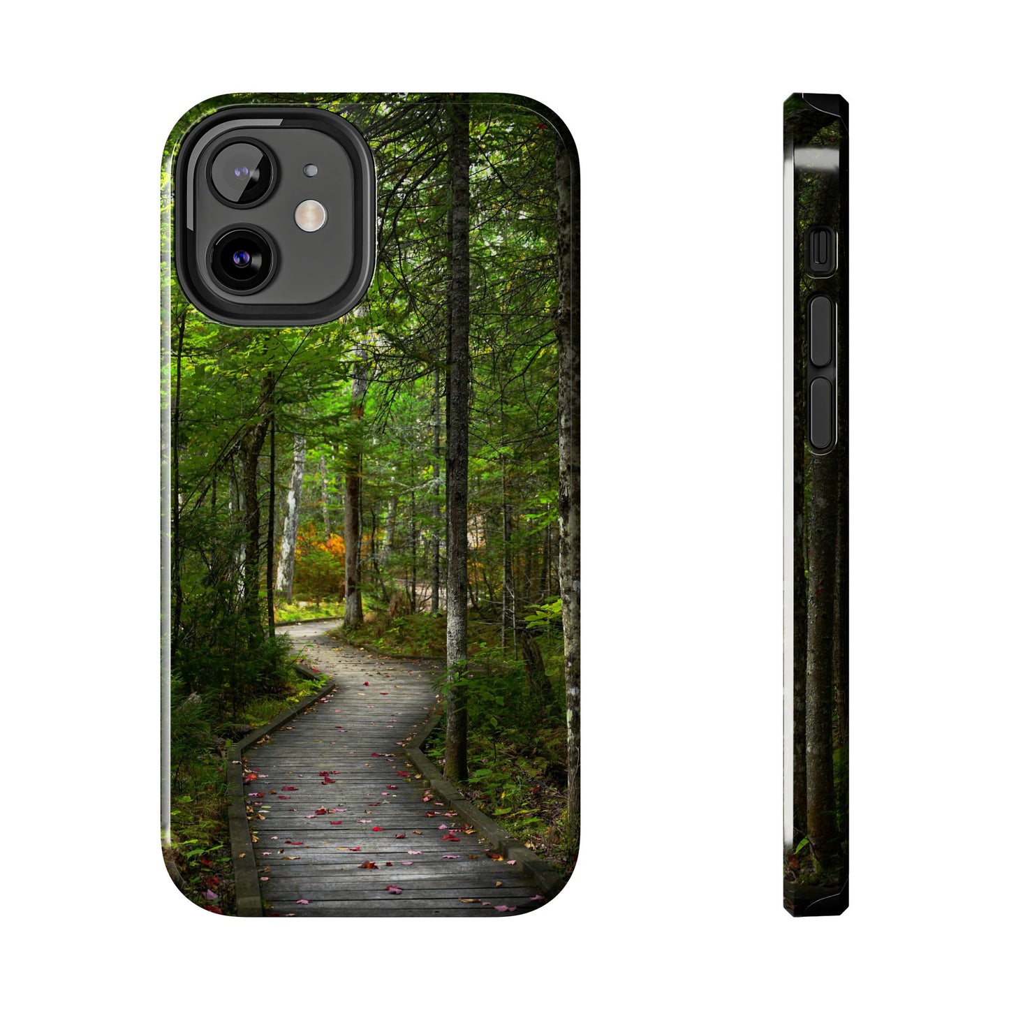 Impact Resistant Phone Case - Woodland Boardwalk