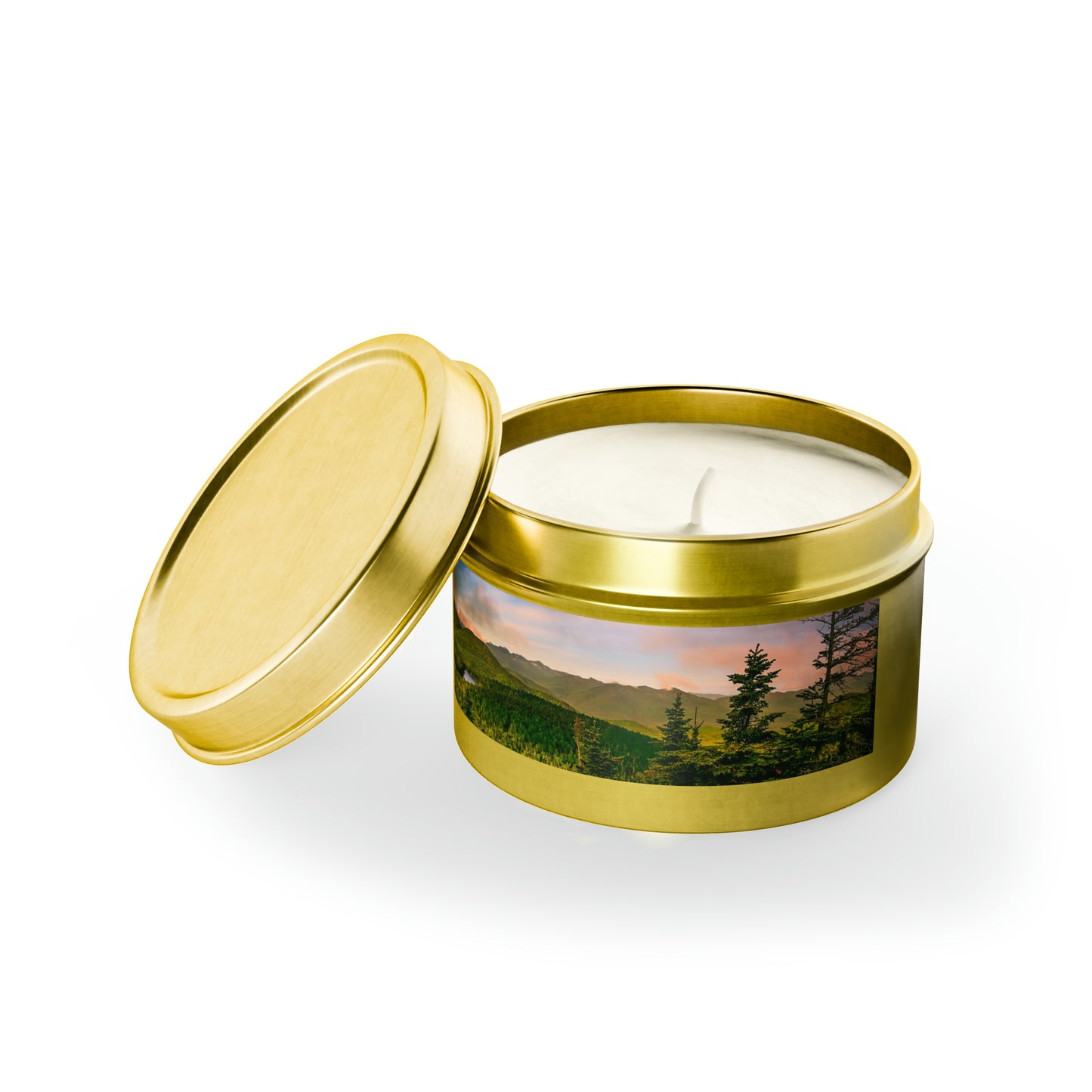 Sunrise over Lost Pond - Tin Candle