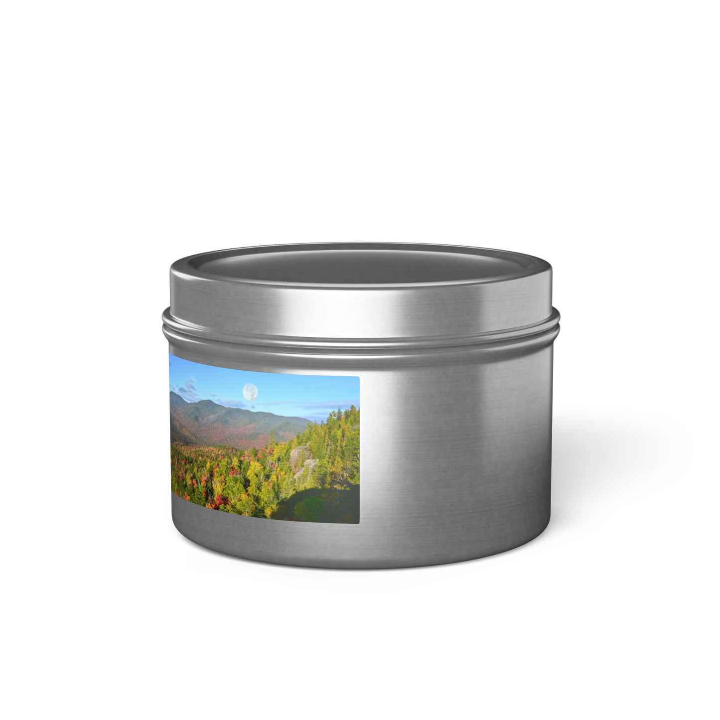 Mt. Jo Harvest Moonset - Tin Candle