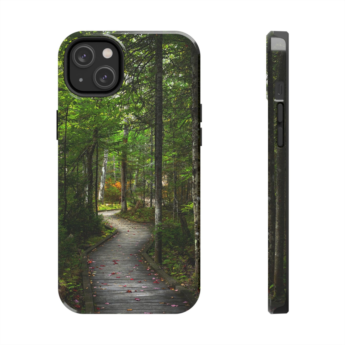 Impact Resistant Phone Case - Woodland Boardwalk