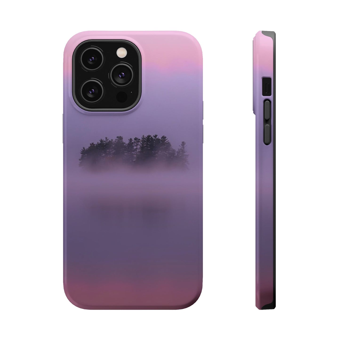 MagSafe Impact Resistant Phone Case - Crisp Autumn Sunrise, Tupper Lake