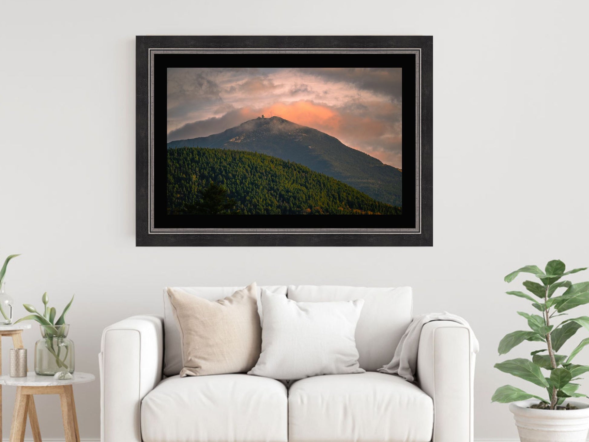 Morning Glow over Whiteface Adirondack Print