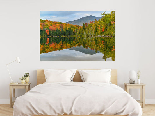 October Reflections at Heart Lake Adirondack print