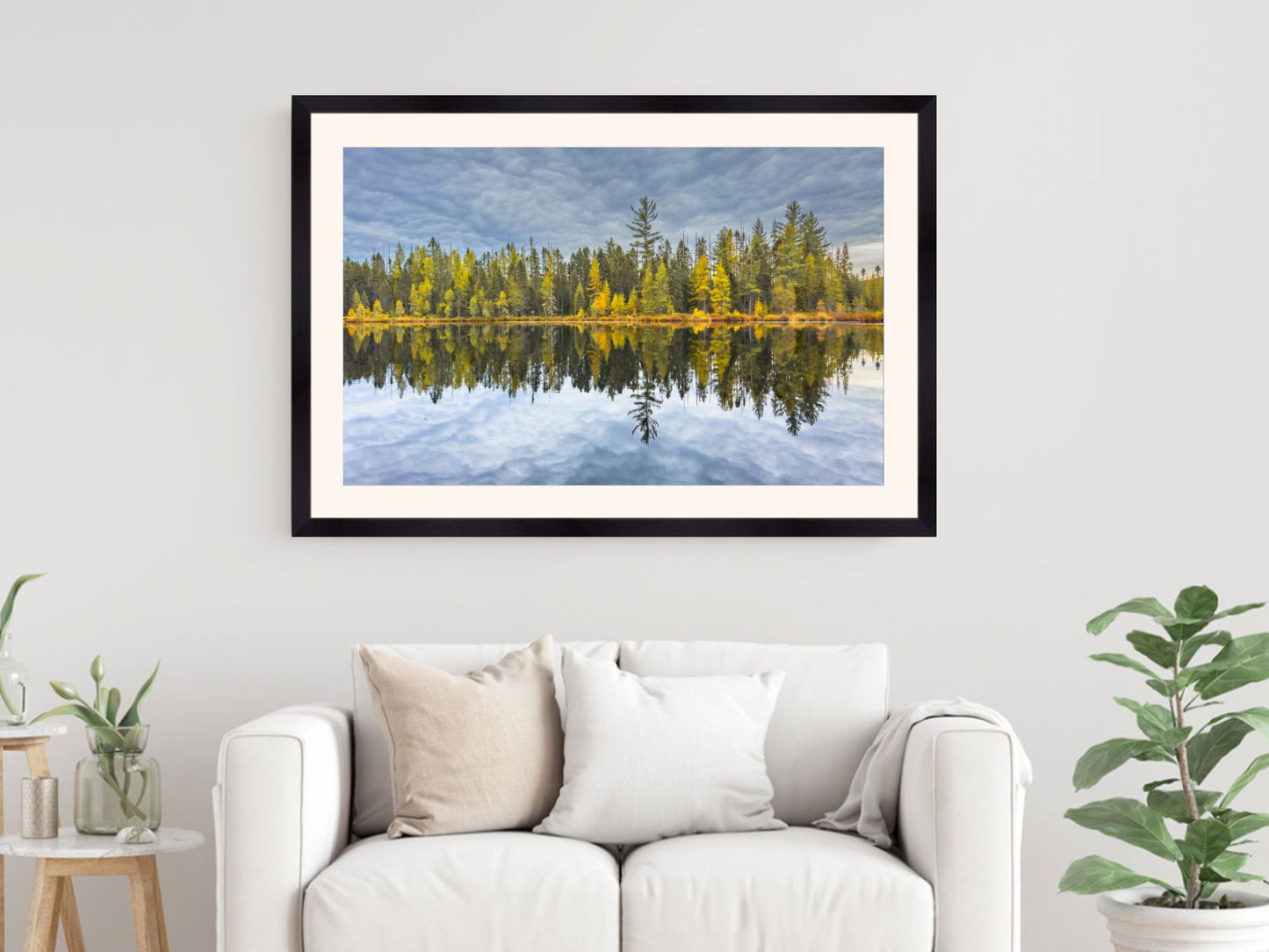 Wilderness Tamarack Reflections Adirondack print