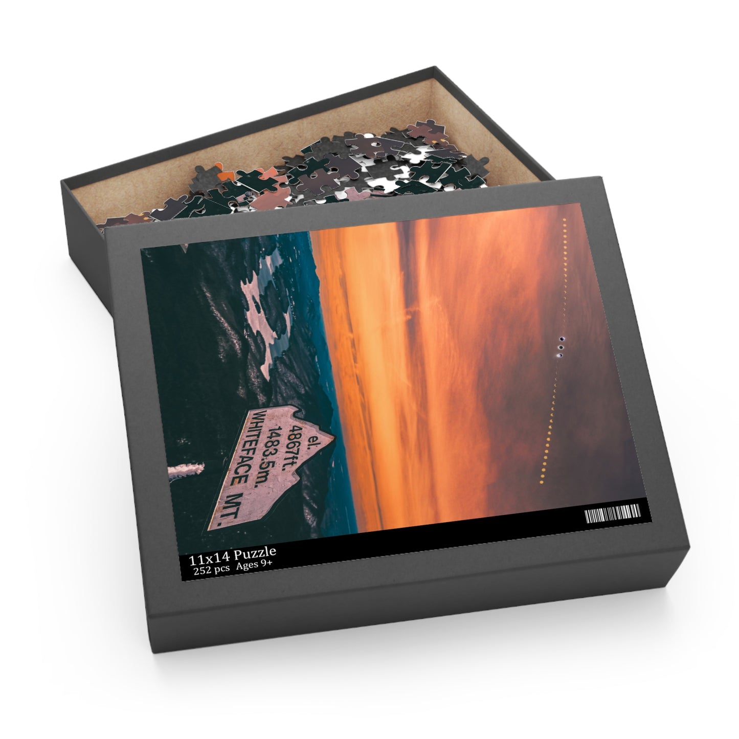 Puzzle - 2024 Solar Eclipse Timelapse from Whiteface Mountain