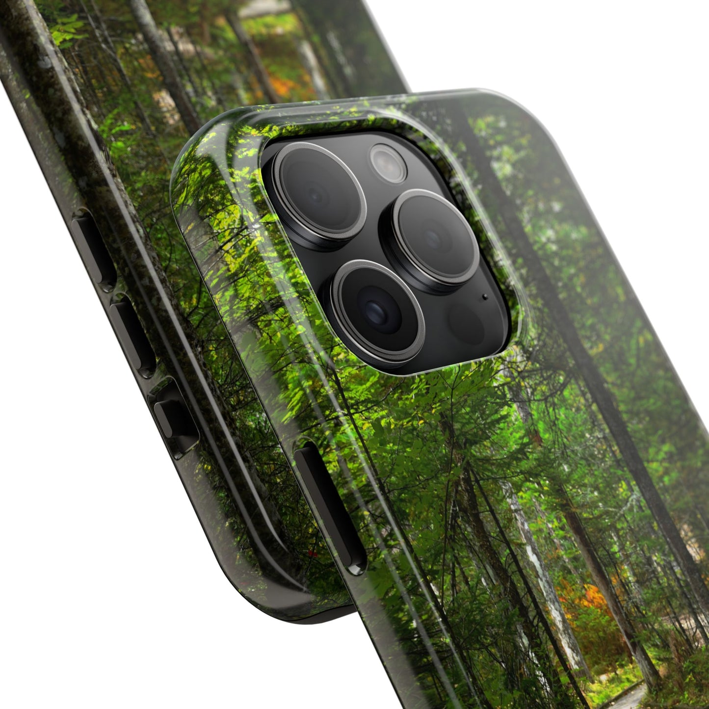 Impact Resistant Phone Case - Woodland Boardwalk