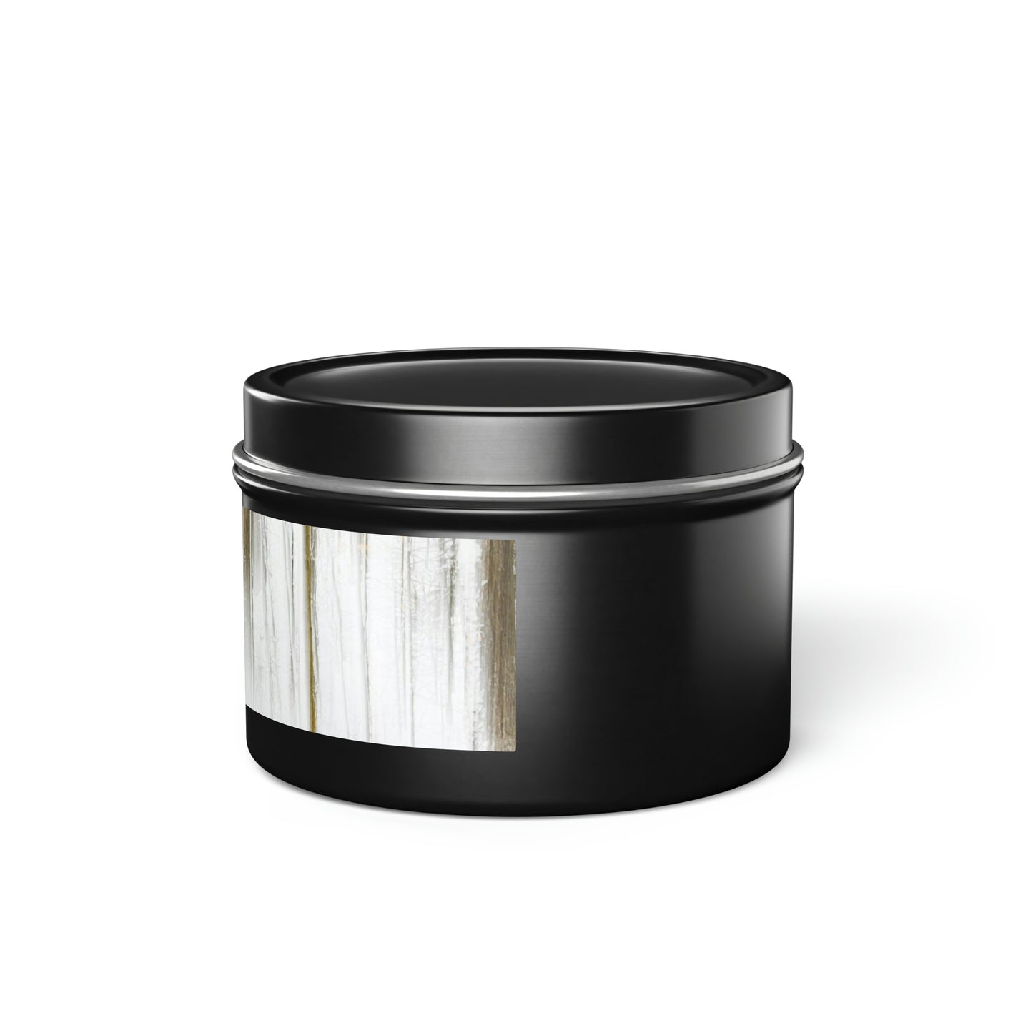Abstract Winter Woods - Tin Candle